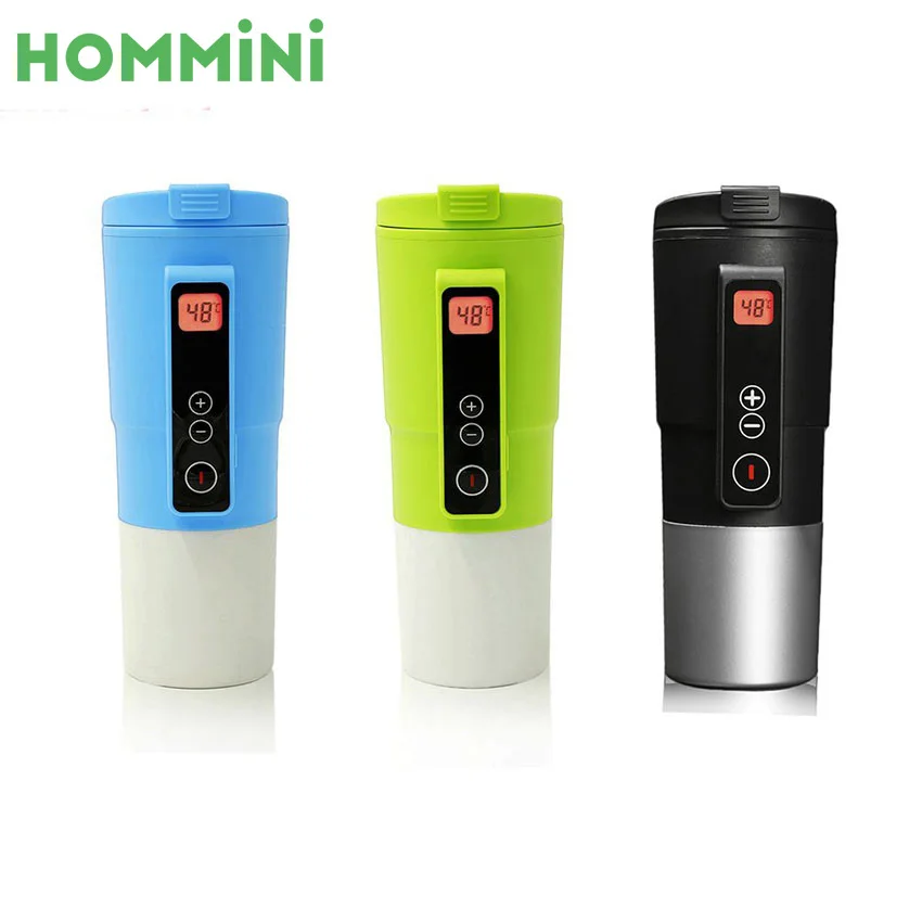 portable heating mug