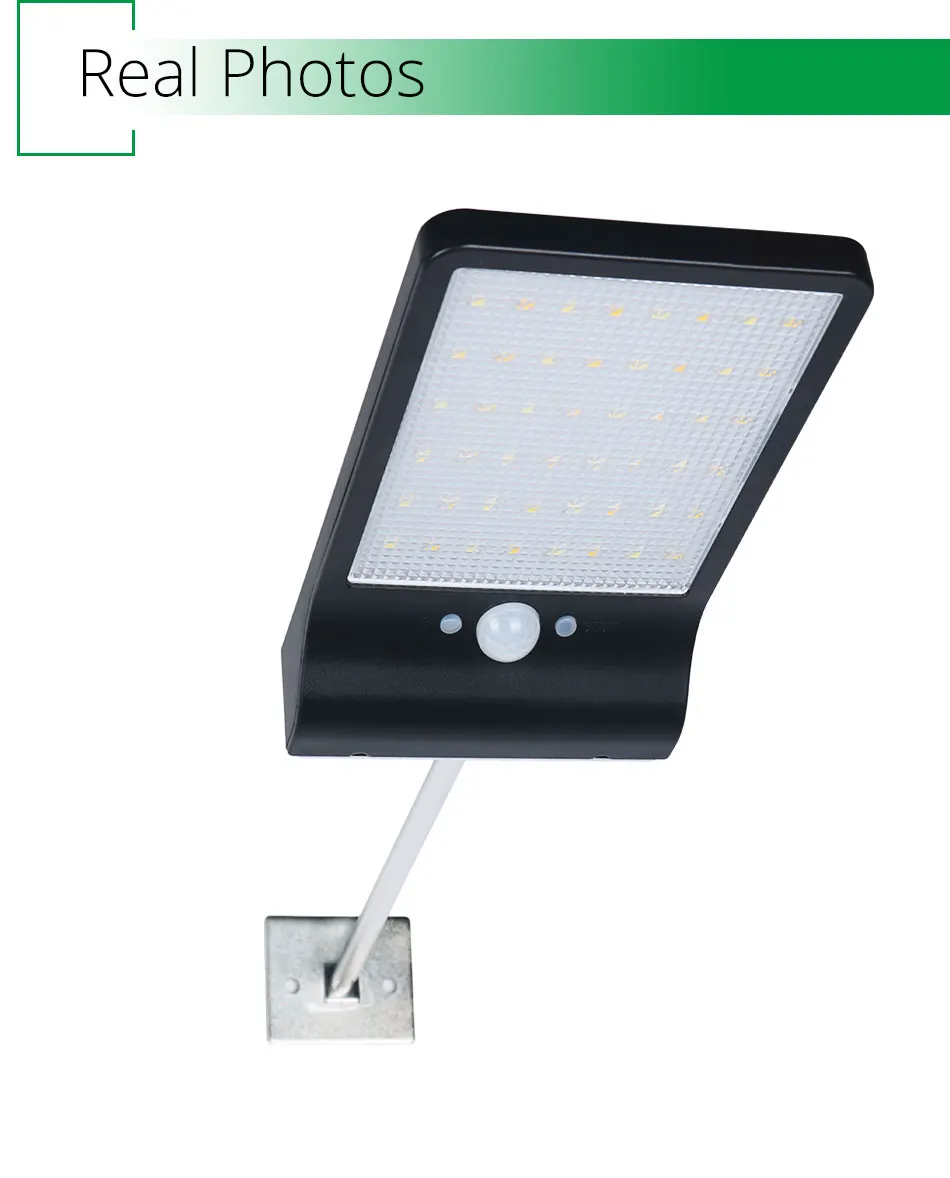 Poderoso ao ar Sensor de Movimento à Prova Painel de Luminária Luz da Parede Regulável Livre Lâmpadas Solares Jardim d' Água Controlador Esgrima 6 v 2.5 w 5 Cheap Lâmpadas solares
