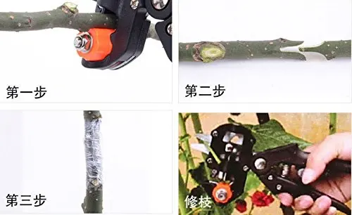 Садовый набор инструментов для прививки, профессиональное растение ветка ветки Виноградная лоза для дерева, ножницы для резки