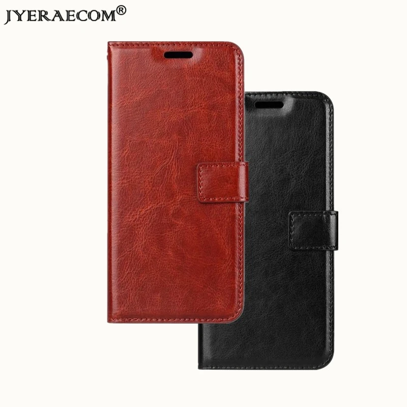 JYERAECOM Crazy horse флип чехол для samsung S5 искусственная кожа + силикон бумажник Обложка