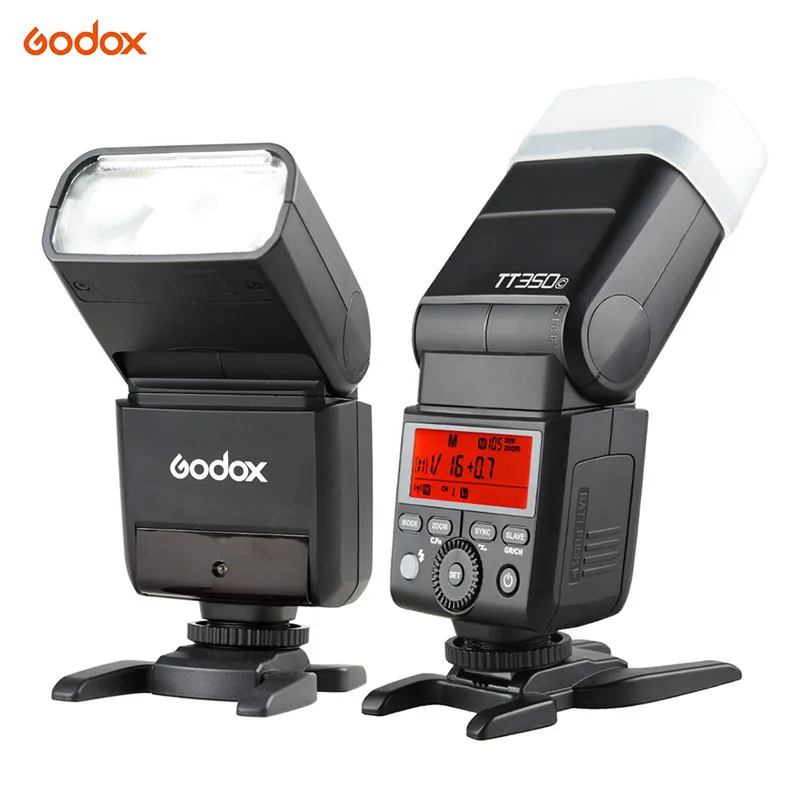 3x GODOX TT350C Мини Вспышка TTL HSS 2 4G Беспроводная + передатчик для Canon 70D 80D 6D 5D Mark iii iv EOS 1DX