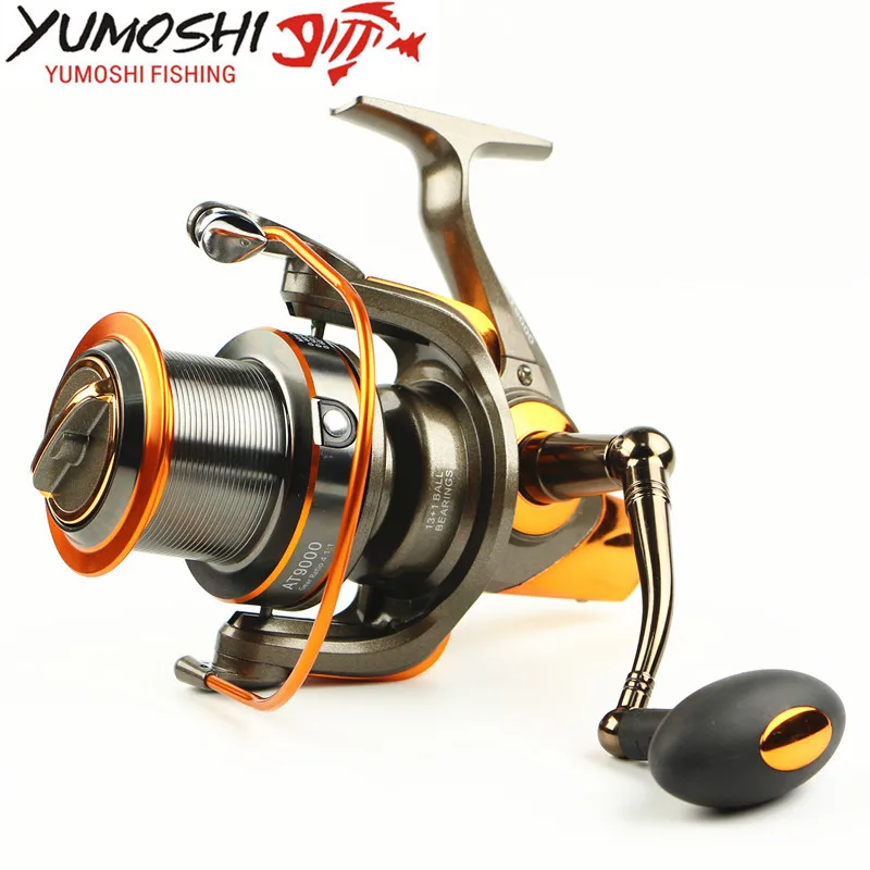 General Beautiful 8000 9000 Big Size Full Metal Line Cup Spinning Reel