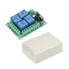QIACHIP-interrupteur télécommande sans fil 433 Mhz, Module récepteur relais 4 canaux, DC 12V, avec transmetteur RF 433 Mhz, pour ouvre-porte de Garage ► Photo 3/6