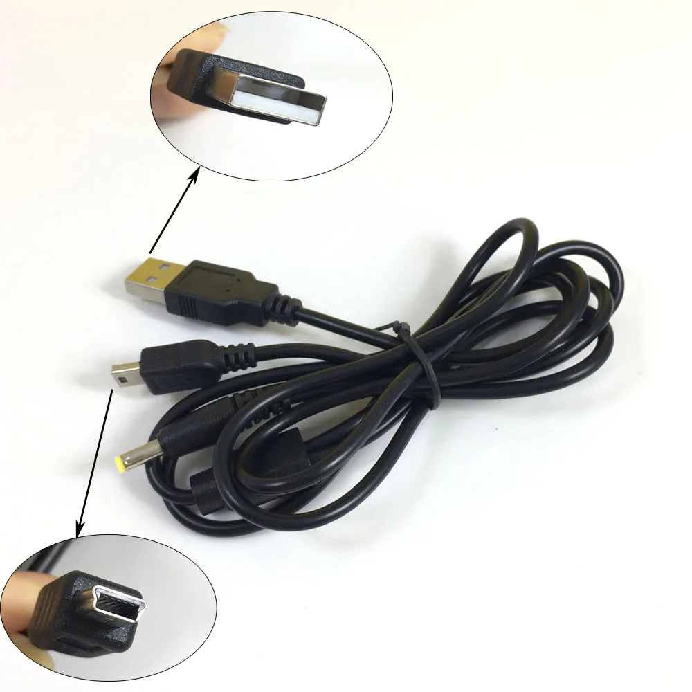 1.2M 2in1 USB Data Charge Charging Cable Cord For Sony PSP 1000 2000