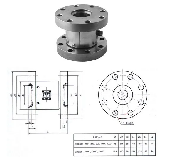 

AKC-98 static torque sensor