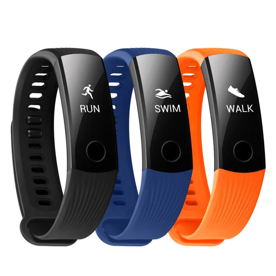

Original Honor Band 3 Smart Band Real-time Heart Rate Monitoring 50 meters Waterproof Fitness Tracker For Android iOS