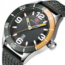 MINI FOCUS Fashion Men Metal Waterproof Watch Adjustable Band Accessory