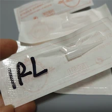 500 шт Полупостоянный Макияж иглы наконечник игла для татуировки бровей колпачок сопло 1RL Для солнечного света и огромное солнце G-8650 G-9740 татуировки