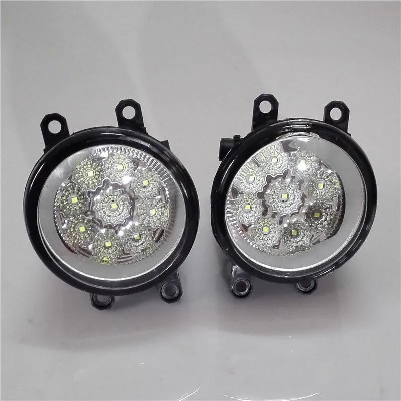 For TOYOTA Corolla Verso ZER ZZE R1 2007 2009 Car styling front bumper LED fog