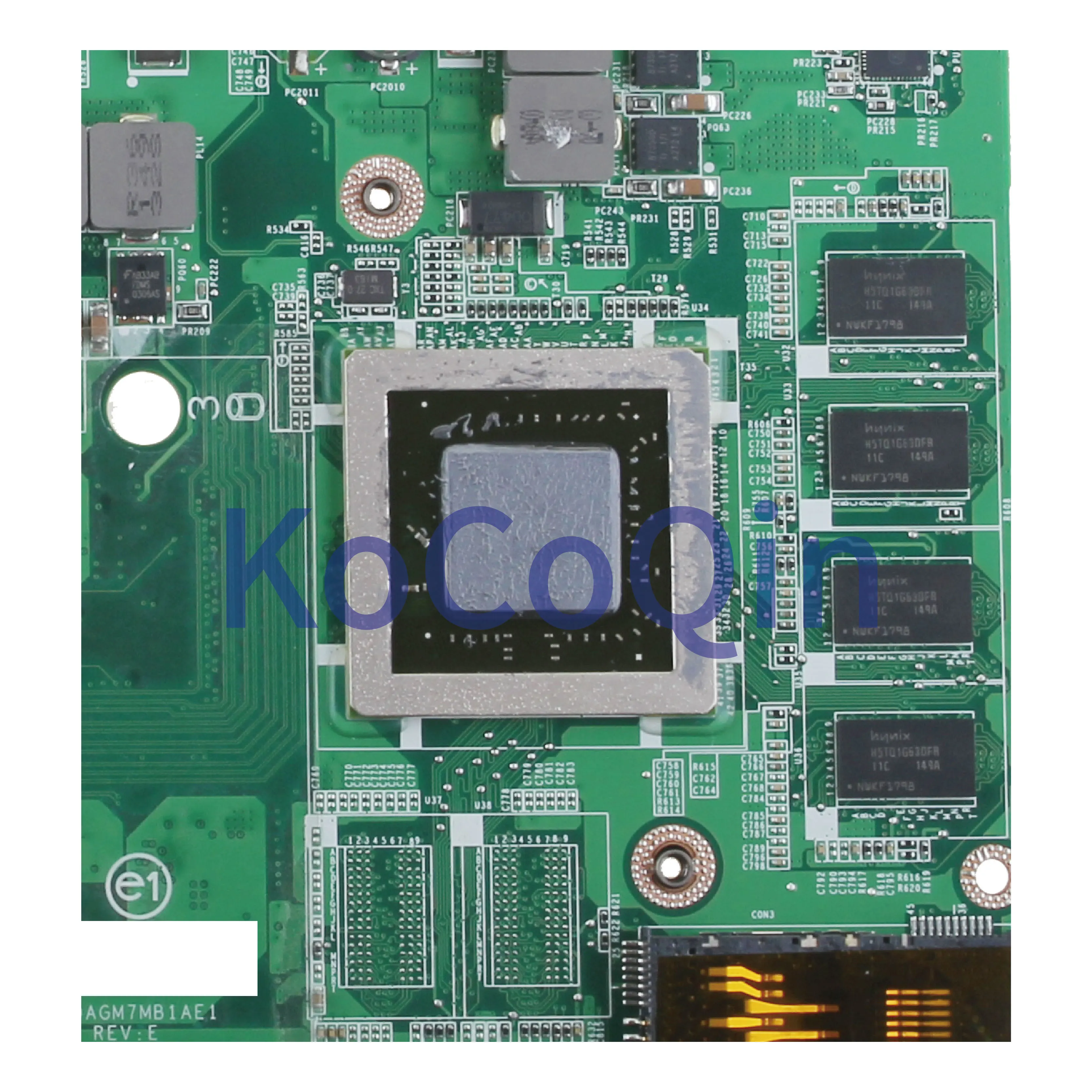 Goedkoop KoCoQin Laptop moederbord Voor DELL XPS 17R L702X Moederbord CN 0JJVYM 0JJVYM DAGM7MB1AE1 N12E GE2 B A1 1G HM67