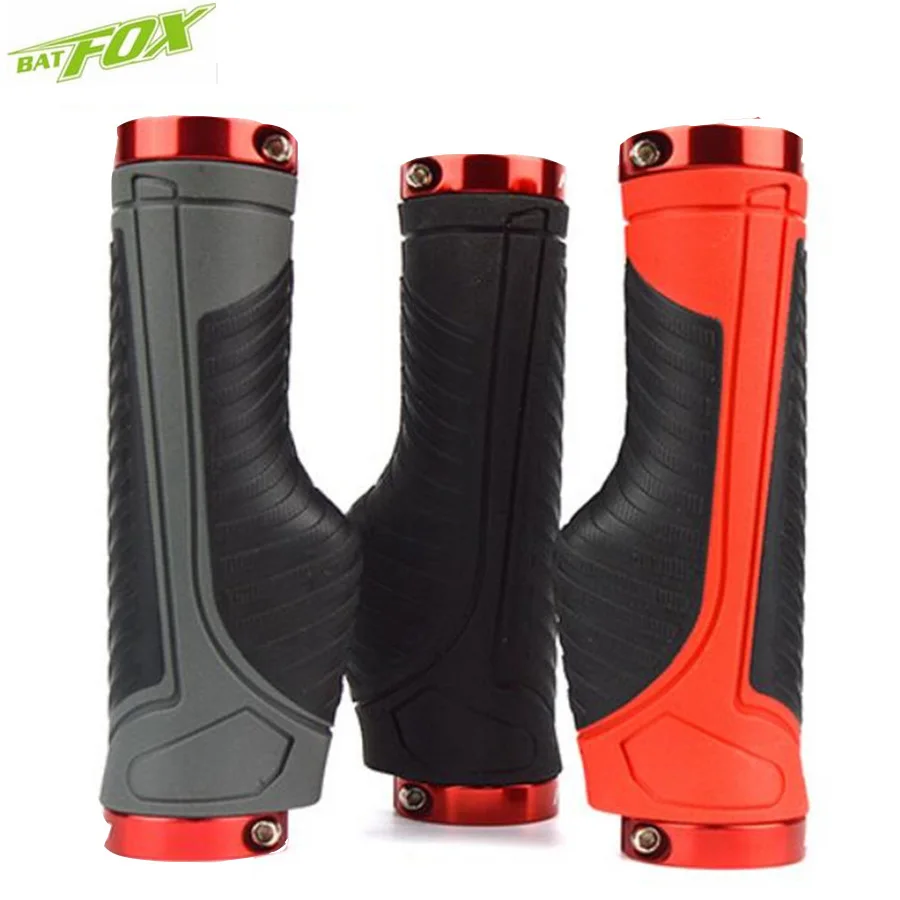 

BATFOX mtb grips bike handlebar grips flu for scooter grips bicycle 13cm silicone cuffs mtb handles for scooter handvatten fiets