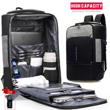 Рюкзак для путешествий для женщин и мужчин, 17, 15,6 дюймов, рюкзак для ноутбука, бизнес рюкзак с защитой от кражи, рюкзак с usb зарядкой, рюкзак для ноутбука