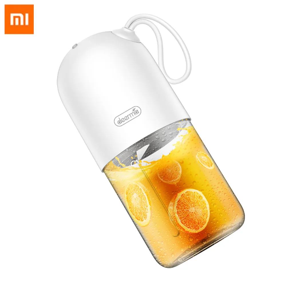 

Xiaomi Deerma Dem - Nu01 300ml Portable Electric Juicer Blender Mini Capsule Shape Powerful Electric Juice Cup For Travel Gym