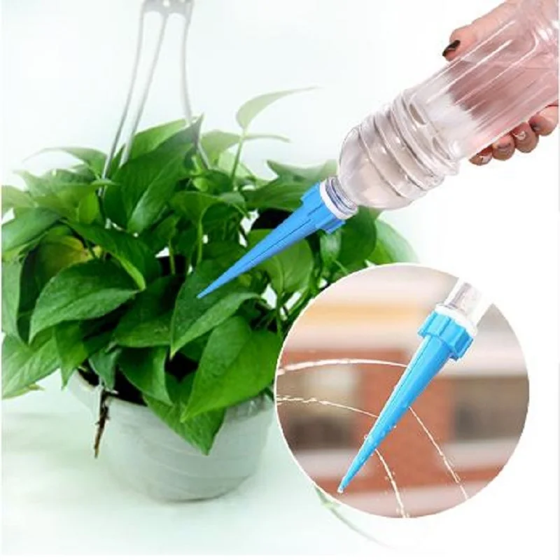 

12 Pcs Garden Automatic Watering Irrigation Kits Plant Flower Water Control Drip Cone Spike Waterer Bottle Irrigation System