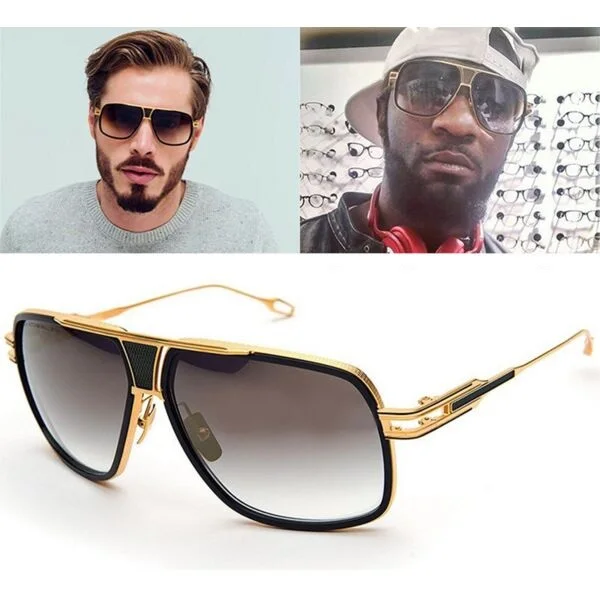 

2017 Fashion Star Style Sunglasses Men Brand Designer Vintage Retro Women Sun Glasses Metal Frame Gafas Oculos De Sol R279