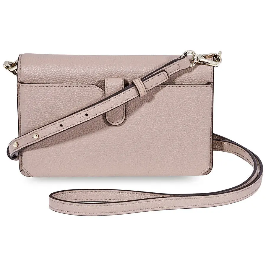 michael kors pebble leather phone crossbody wallet