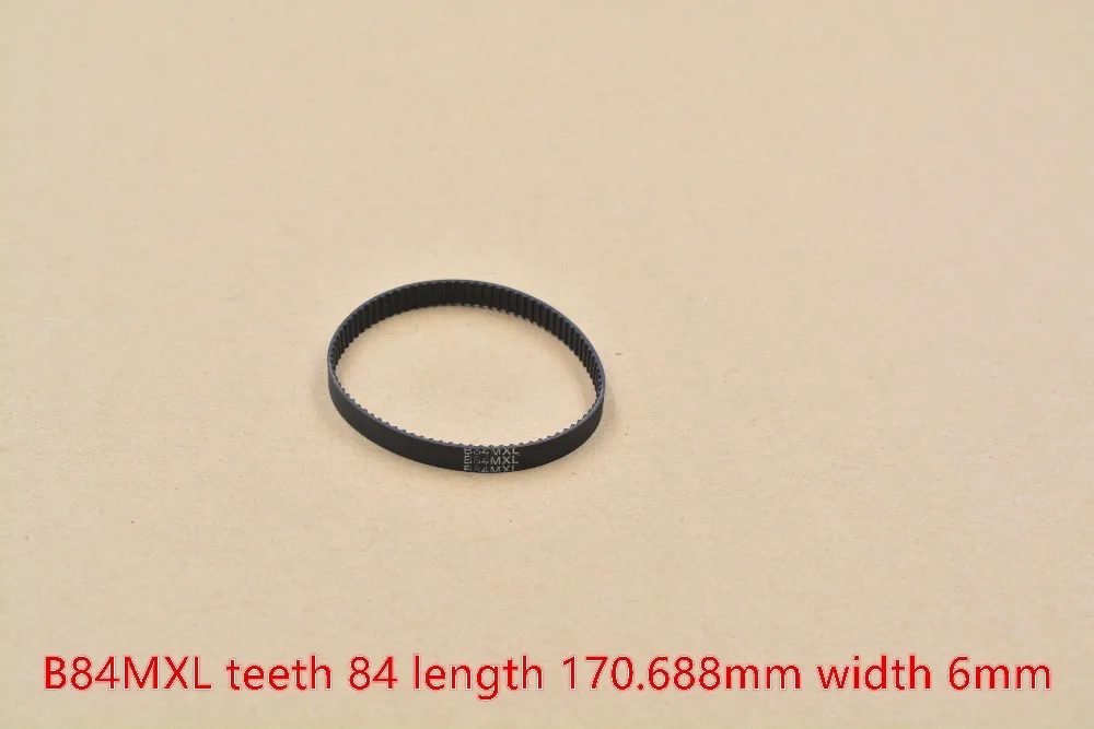 3d printer belt 67MXL B84MXL closed loop rubber timing teeth 84 length 170.688mm width 6mm