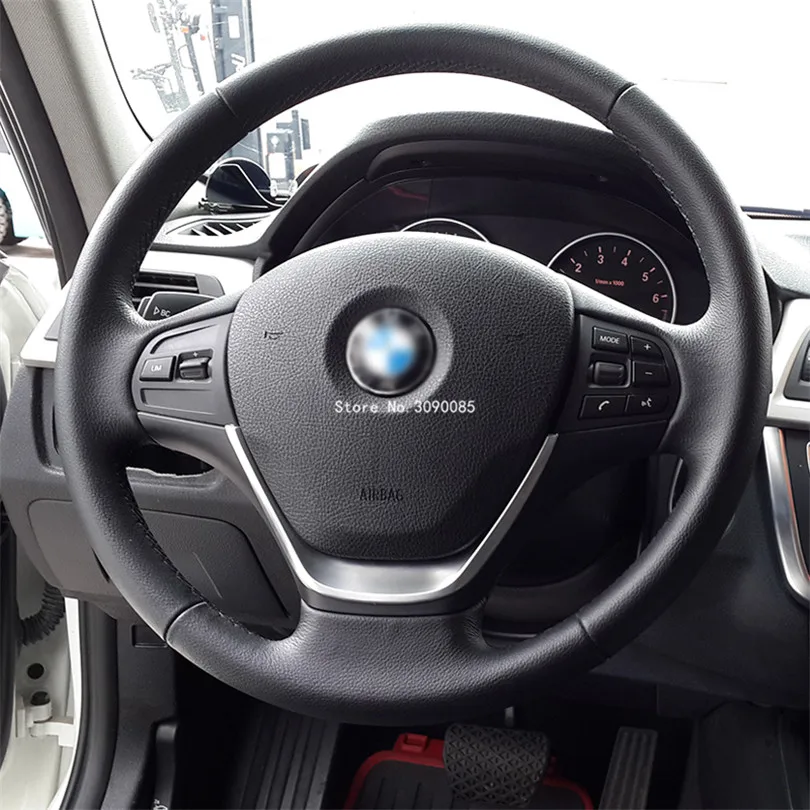 Us 16 71 12 Off Collbt Abs Chrome Interior Steering Wheel Cover Trim For Bmw 3 Series F30 318 320 1 Series F20 116 118 2013 2014 2015 2016 In