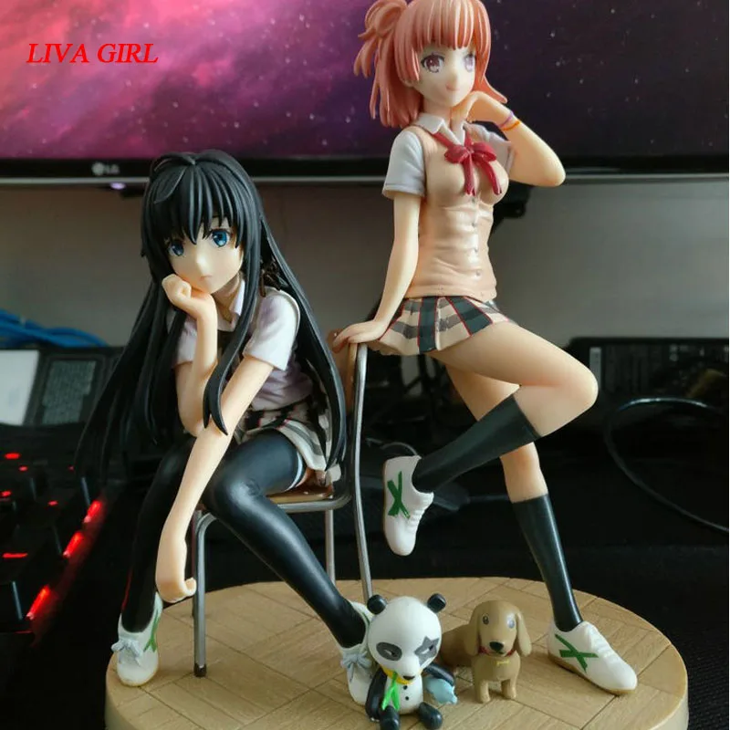 Романтическая комедия My Teen Yukinoshita Yukino аниме фигурка из ПВХ новая коллекция