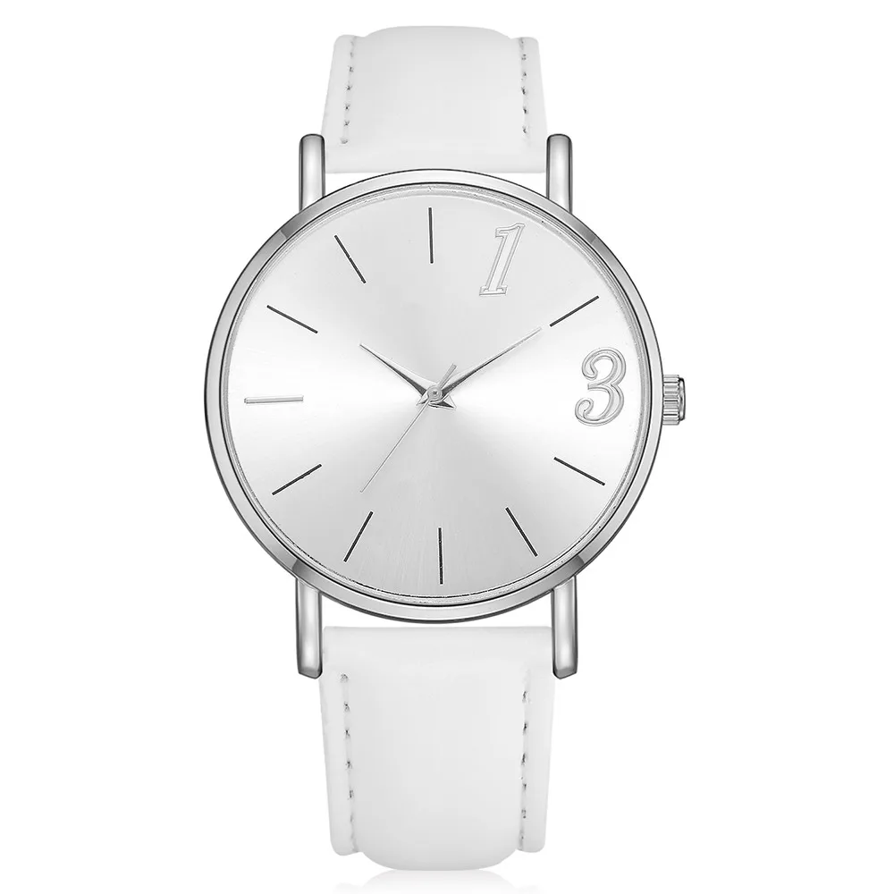 

Relogio Women NEW Simple Stainless Steel Quartz Analog Wristwatch Round Shape Bracelet Watch for Women Fashion montre female