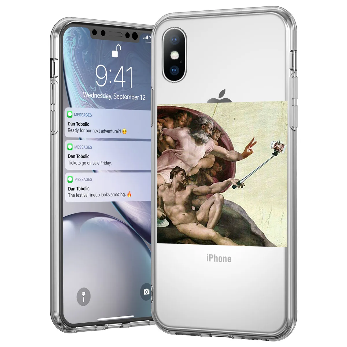 Чехол для телефона Lovebay для iPhone 5 11 6 6 S 7 8 Plus X XR XS Max 11Pro Max Абстрактное Искусство Статуя Живопись мягкий ТПУ для iPhone X Чехол - Цвет: T14