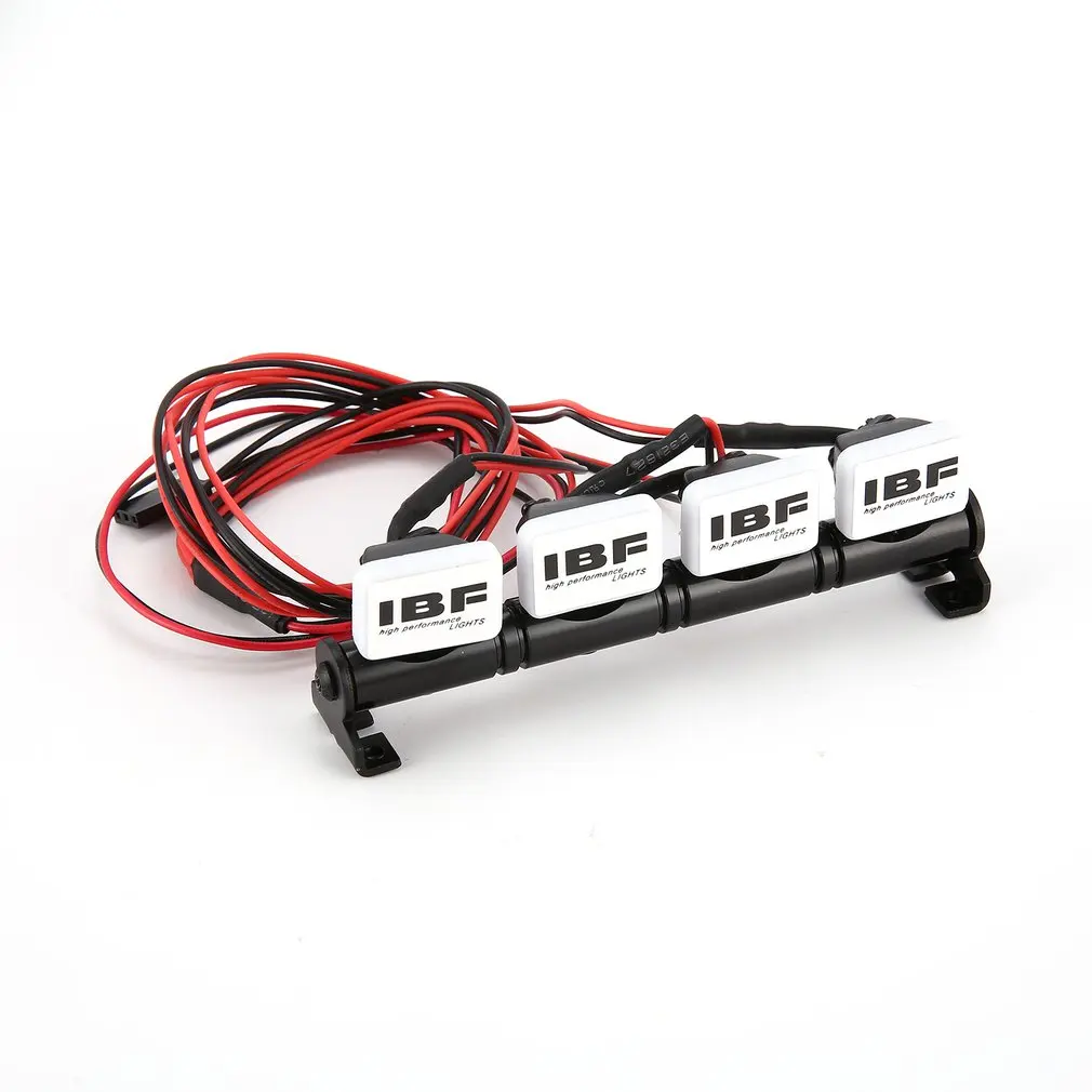 

RC Car Round/Square Bright Lamp LED Roof Light Bar for RC Car Crawler Axial SCX10 D90 110 Traxxas TRX-4 Tamiya CC01 HSP Redcat