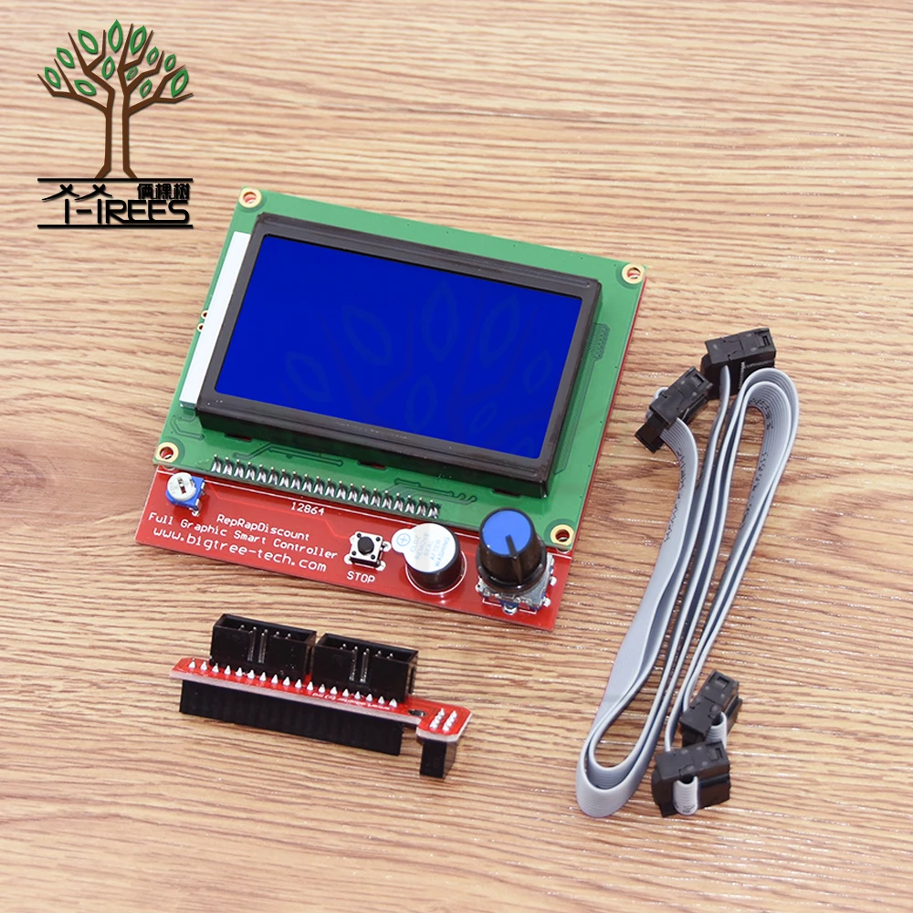 12864 LCD Ramps Smart Parts RAMPS 1.4 Controller Control Panel graphic