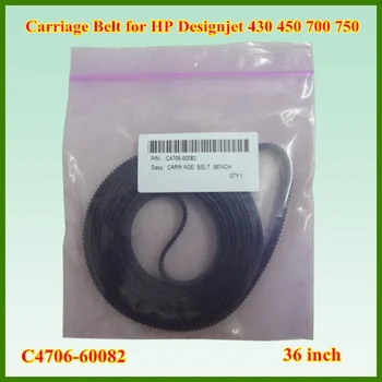 

10pcs/lot Super quality C4706-60082 36inch New Carriage Belt For HP Designjet 430 330 450 455 488 700 750 Plotter