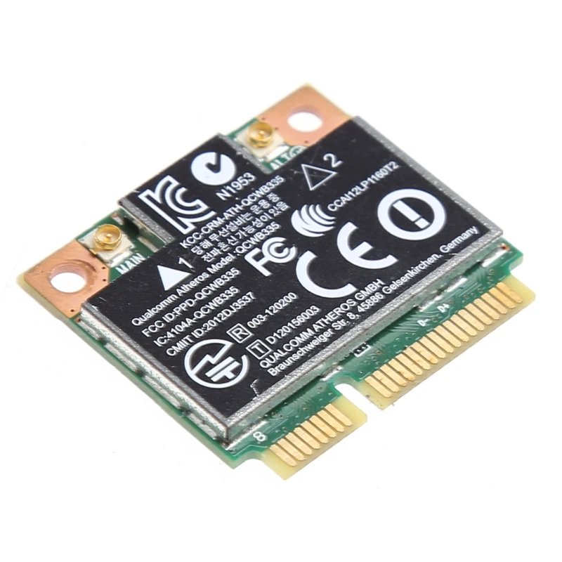

Bluetooth 4.0 Wifi Wireless Mini PCI-E Card For HP QCWB335 AR9565 SPS 733476-001