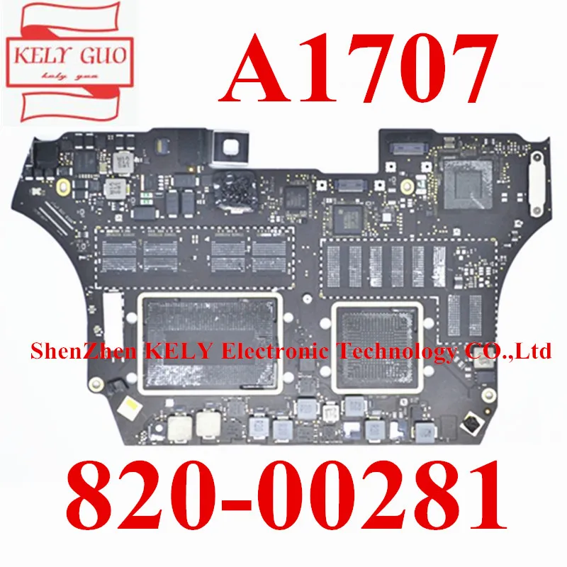 2016 лет 820 00281 A/10 неисправная Логическая плата для Apple MacBook pro A1707 ремонт|Микрофоны| |