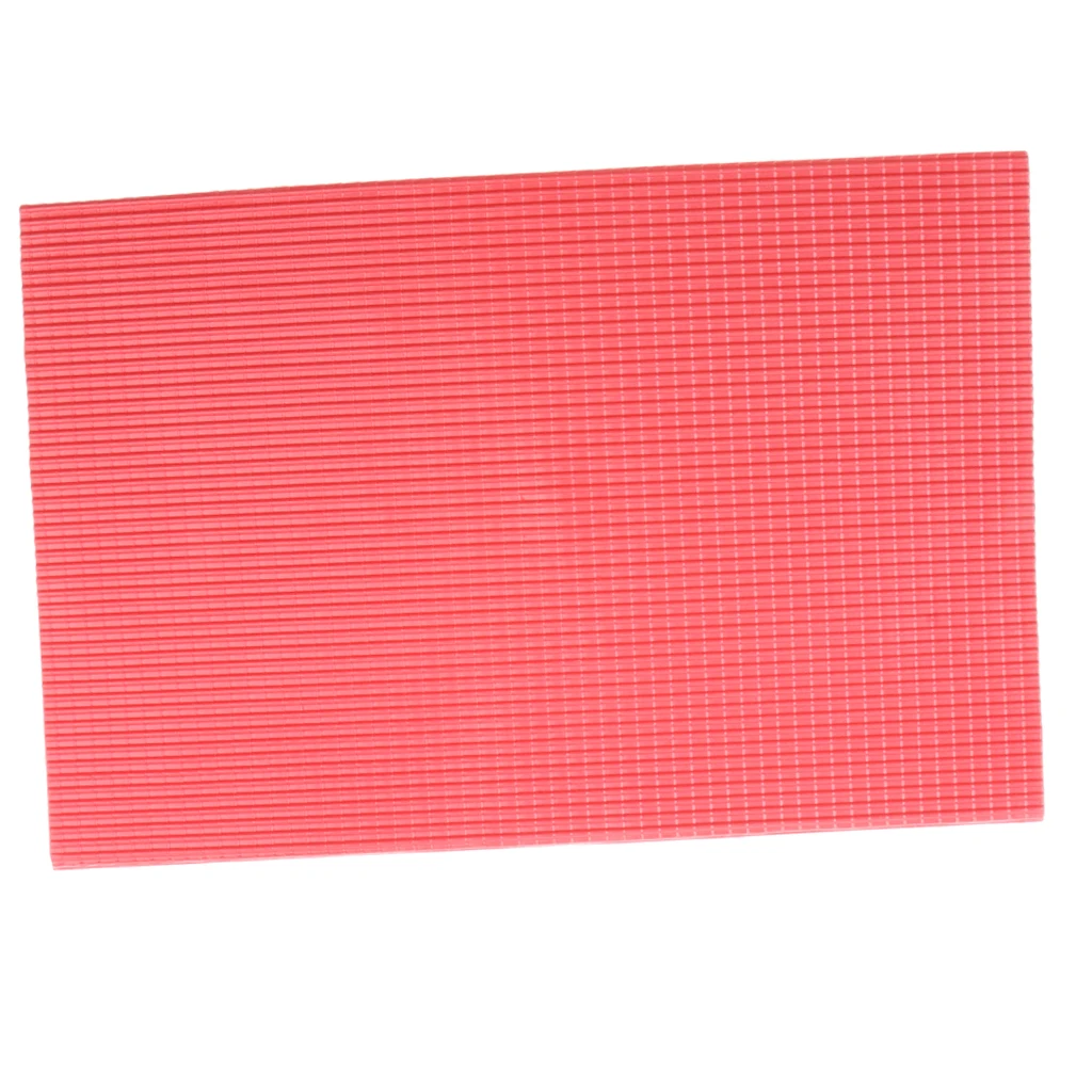 1/100 Scale Roof Tile Sheets Model Buildings Materials PVC  For Railway Layout Architecture