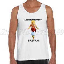 Legenary Saiyan/мужские майки с рисунком из мультфильма, повседневный жилет без рукавов, хипстер, Dragon Ball Z, майка для занятий бодибилдингом