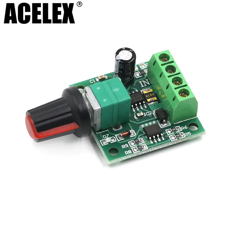 

DC 1.8V 3V 5V 6V 12V 2A PWM Motor Speed Controller Low Voltage Motor Speed Control Switch PWM Adjustable Drive Module
