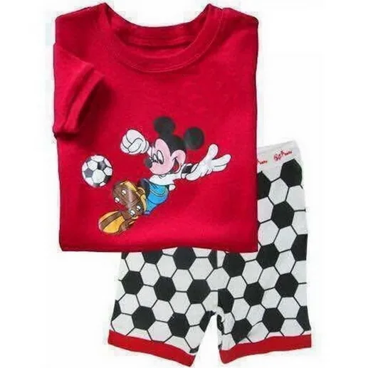 

New Summer Kids Clothes Baby Girls Home Clothing set Boys Short Sleeve Costume Cotton Pajamas Children Sleepwear Pyjamas JUN198