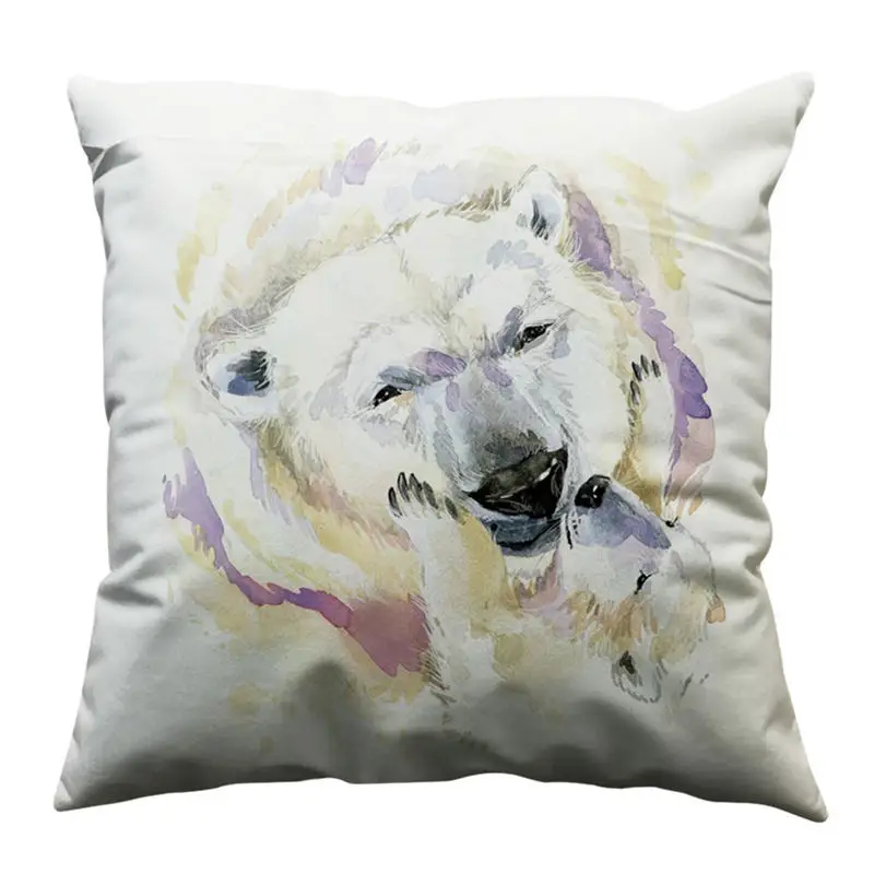 2019 NEW Beuaty Pillow Case Glitter Cotton Soft Sofa Throw Cushion Cover Home Decor pillow covers decorative 40JA1811