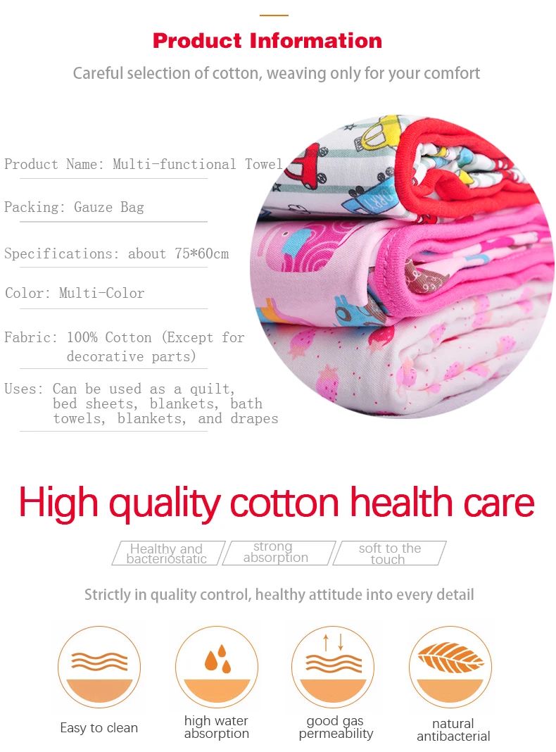 Redkite упаковка муслиновое хлопковое детское одеяло случайный дизайн Уютный хлопок