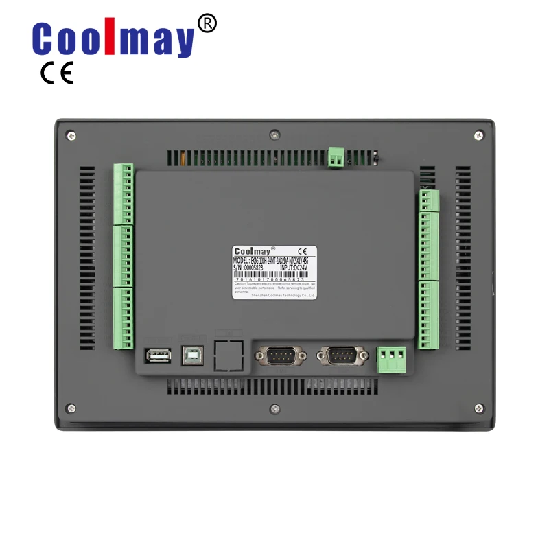 Coolmay EX3G-100HA-44MT-485P 10 дюймов hmi Сенсорная панель plc программируемый логический контроллер с программным обеспечением 24DI/20DO транзисторных выходов