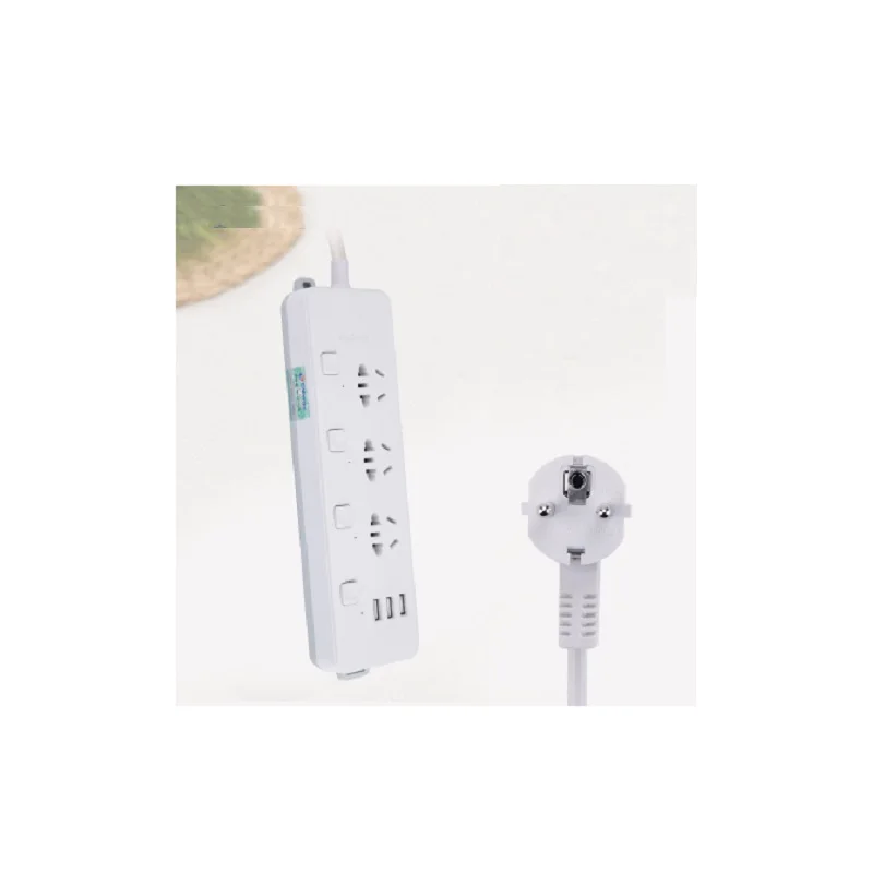 Цена ЕС Plug Европейская стандартная розетка конвертер 250 V 10A сетевой шнур usb Максимальная выходная 5 V 3.1A Европейский тип plug и гнездовая плата