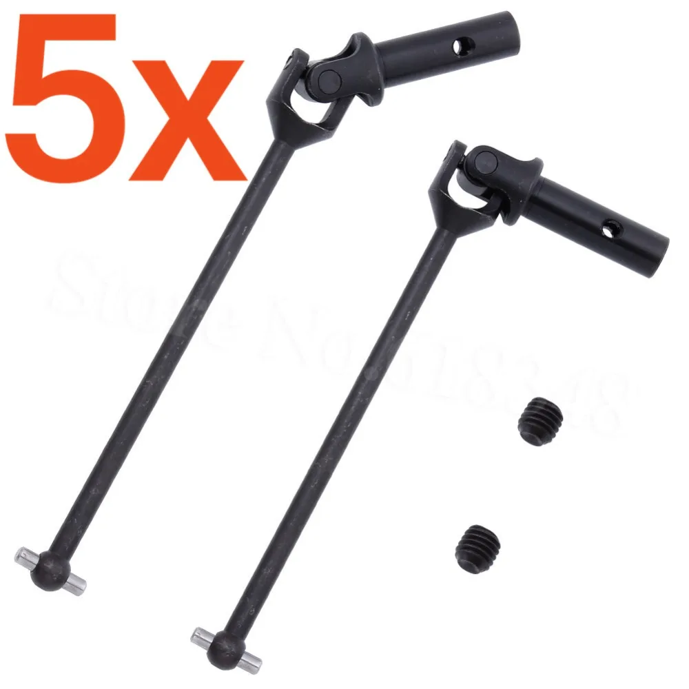 

Wholesale 5Pairs/Lot HSP 860019 Universal Drive Joint Shaft Spare Parts for 1/8 RC Model Car Himoto Exceed Redcat