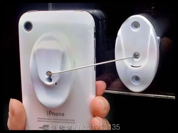 

(50 sets /Lot ) mobile phone display merchandise recoiler retractable anti theft pull box/cable box