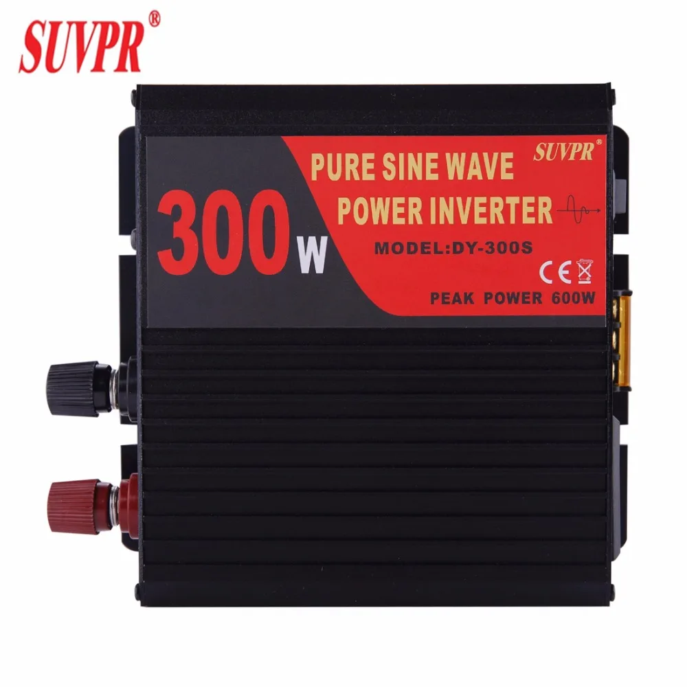 SUVPR DY-LG300S 300W DC 12V to AC 220V Pure Sine Wave Car Power Inverter with Universal Socket | Автомобили и мотоциклы