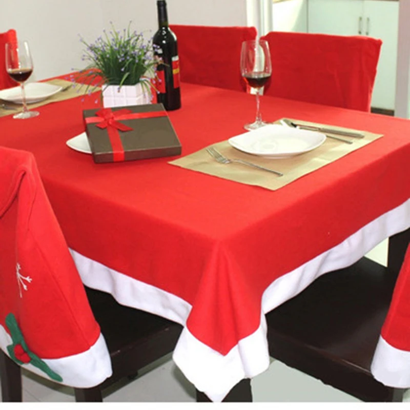 Санта Клаус шляпу стул Новогодние товары разлили Red Hat Новогоднее украшение|decorative