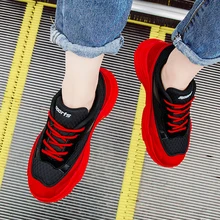 Leader Show/Женская обувь; резиновые дышащие уличные женские кроссовки; брендовая прогулочная обувь; сезон весна; zapatos mujer; женская обувь из сетчатого материала