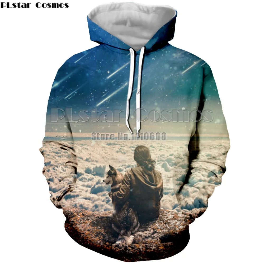 Men's Clothing Sensible Plstar Cosmos Meteor Sky Hoody Men/ms 3d Sweatshirt Print Man & Dog Hoodie Unisex Hoodie Sports Set Tops