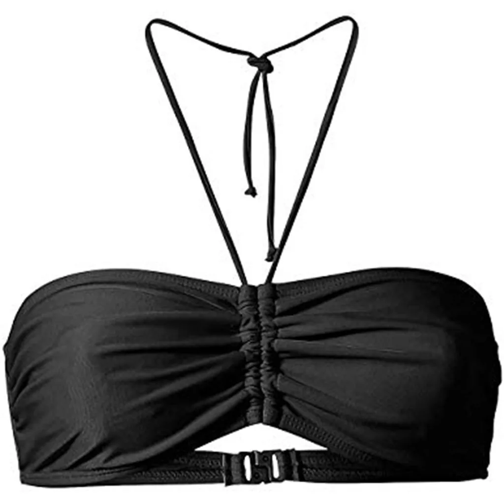

Scuba Women's Bra Summer Mix Match Plain Bikini Bandage Singgle Swimwear Bandeau Top Swimwear New Beachwears Tankini #YL10