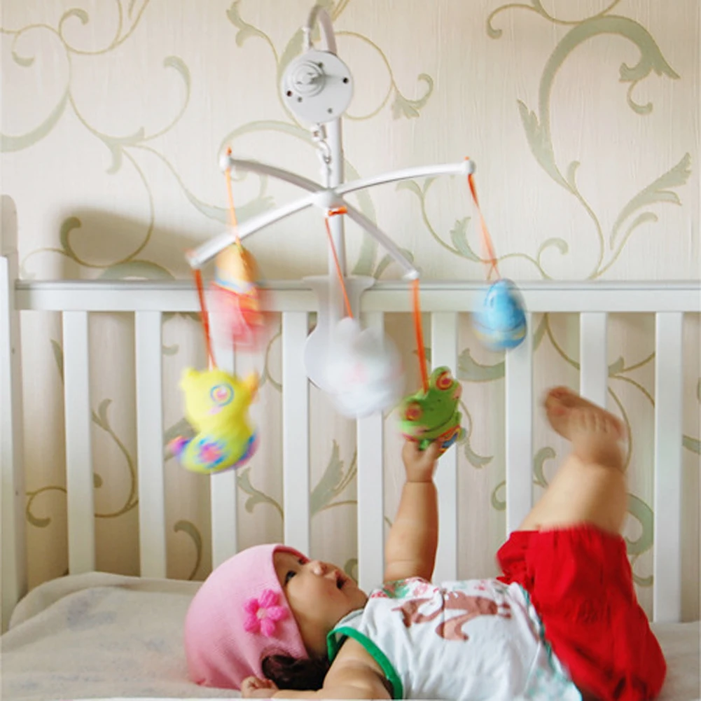 5pcs Baby Crib Mobile Bed Bell font b Toy b font Holder Hanging Baby Crib Mobile