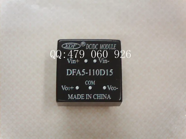 

[ZOB] XDF xindafei power module 5W 110V 15V DC-DC DFA5-110D15 --5PCS/LOT