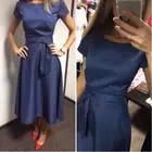 $4.92! 2017 Hot Sale Casual A-Line Dot Women Popular Dress Short Sleeve O-Neck Knee-Length Dress Summer Style Sashes Clothes Plus size Cheap 2017 Hot Sale Casual A-Line Dot Women Popular Dress Short Sleeve O-Neck Knee-Length Dress Summer Style Sashes Clothes Plus size