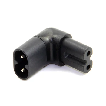 

Figure 8 IEC 320 C7 to C8 90 Degree Up Down Angled Right Angle AC Power Adapter Extension
