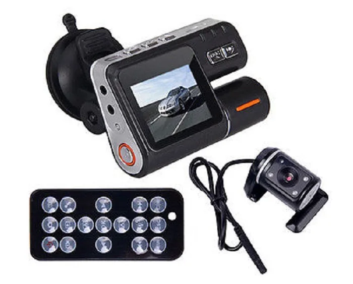 Car DVR HD DVR 120 Car Dash Cam Recorder 720P Dual font b Camera b font